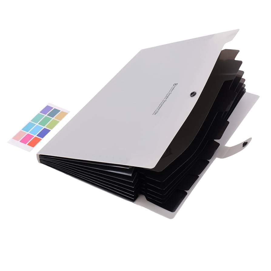 Amazon | Shinkito ドキュメントファイル 8ポケット ファイル
